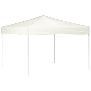 Partyzelt Faltbar Creme 3x3 m Stilecasa