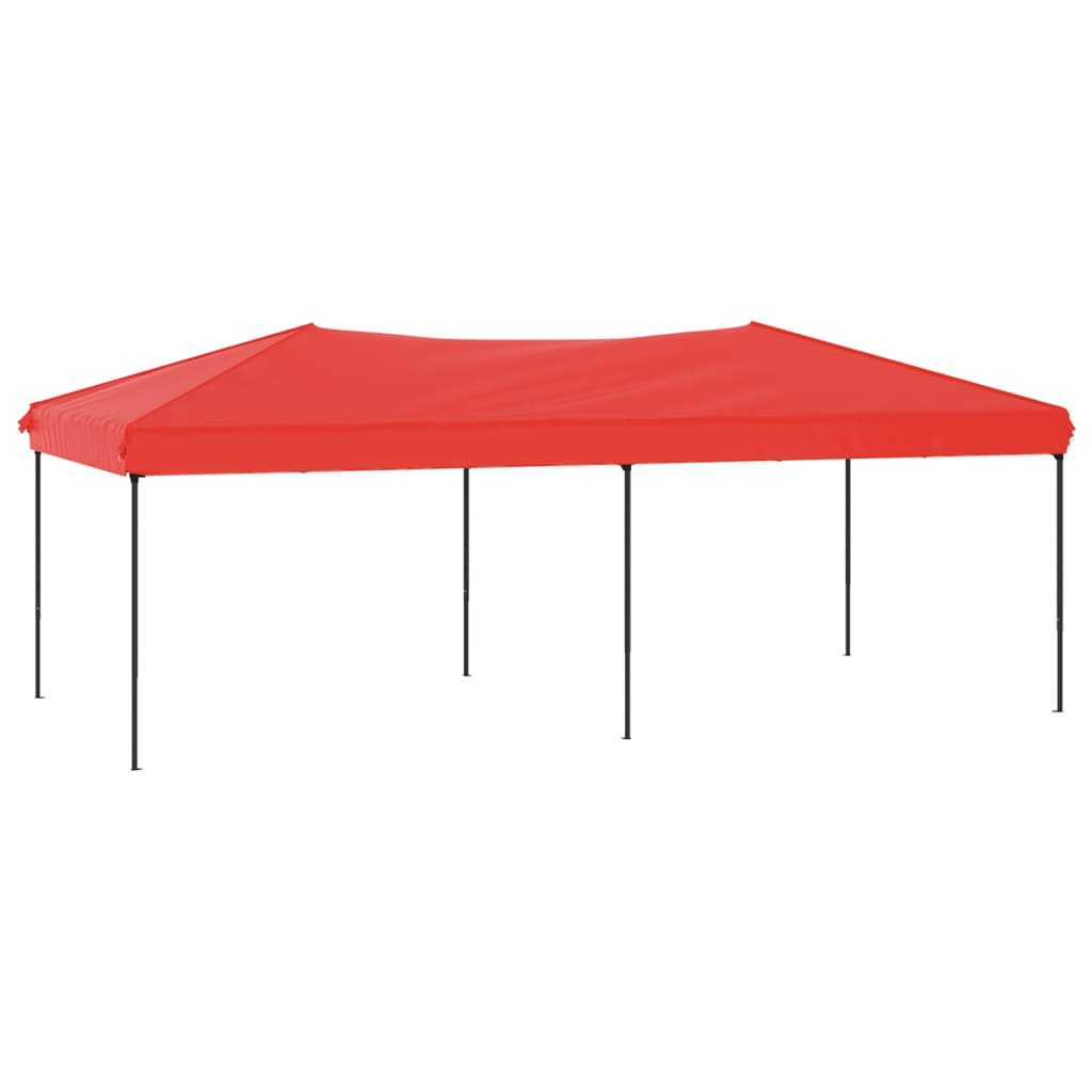 Partyzelt Faltbar Rot 3x6 m