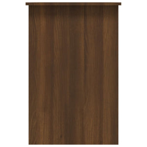 vidaXL Schreibtisch Braun Eichen-Optik 100x50x76 cm Holzwerkstoff