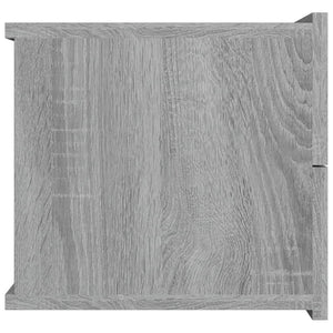 Nachttisch Grau Sonoma 40x30x30 cm Holzwerkstoff VIDAXL