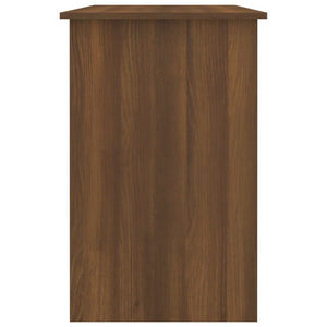 vidaXL Schreibtisch Braun Eichen-Optik 100x50x76 cm Holzwerkstoff