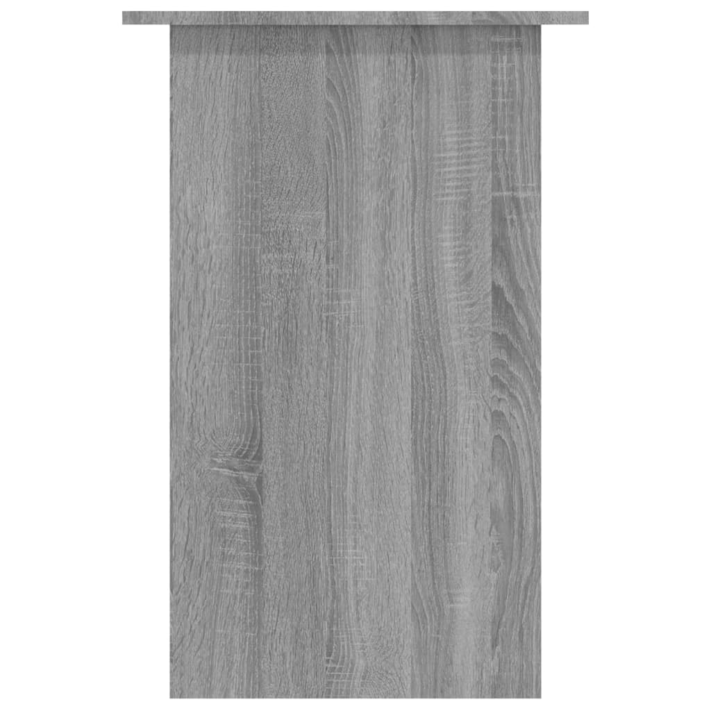 vidaXL Schreibtisch Grau Sonoma 90x50x74 cm Holzwerkstoff