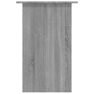 vidaXL Schreibtisch Grau Sonoma 90x50x74 cm Holzwerkstoff