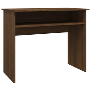 vidaXL Schreibtisch Braun Eichen-Optik 90x50x74 cm Holzwerkstoff