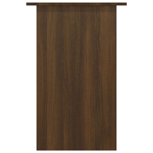 vidaXL Schreibtisch Braun Eichen-Optik 90x50x74 cm Holzwerkstoff