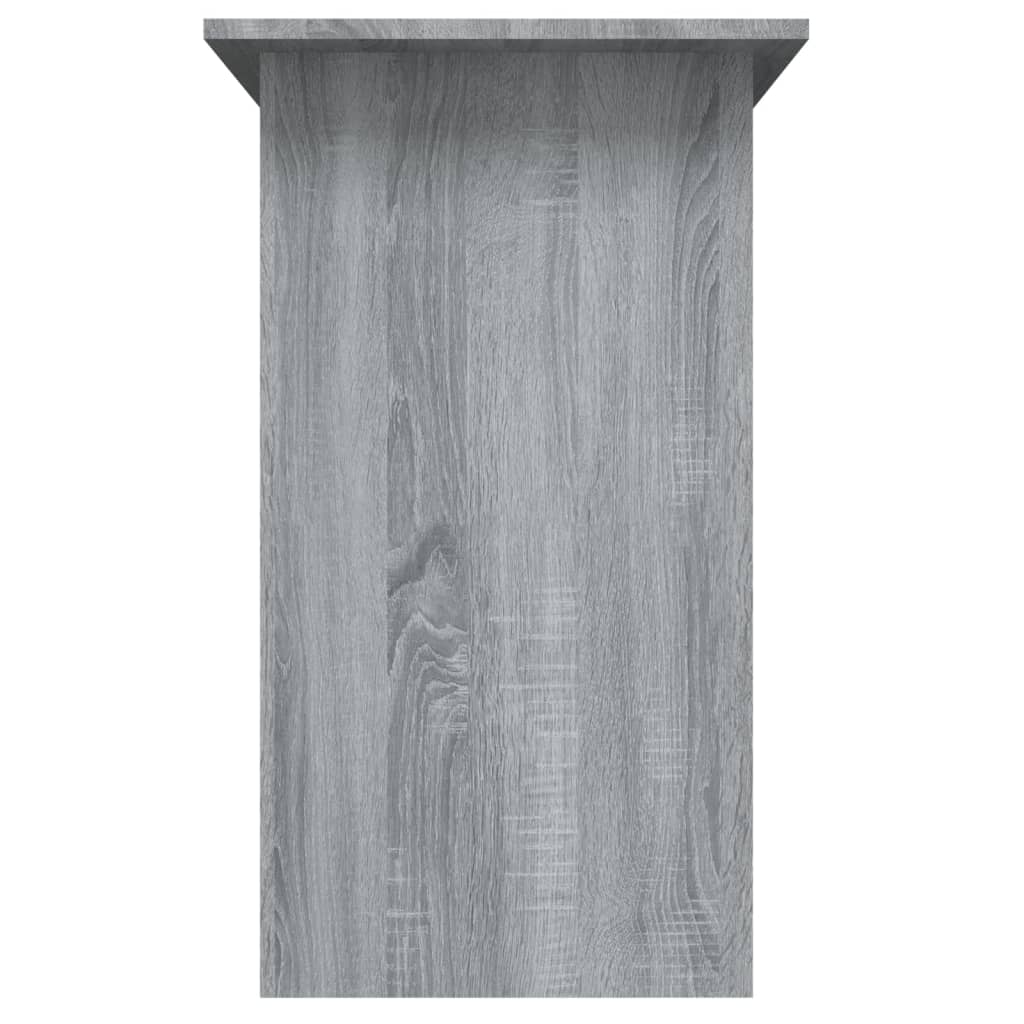 vidaXL Schreibtisch Grau Sonoma 80x45x74 cm Holzwerkstoff