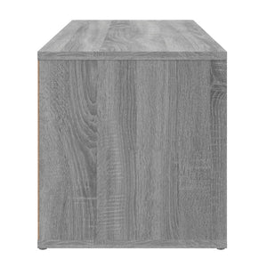 vidaXL TV-Schrank Grau Sonoma 80x34x36 cm Holzwerkstoff