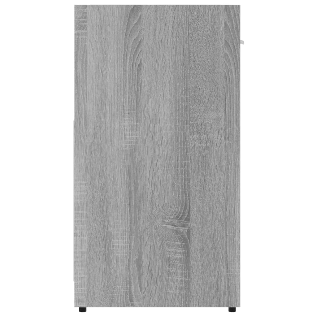 Badezimmerschrank Grau Sonoma 60x33x60 cm Holzwerkstoff Stilecasa