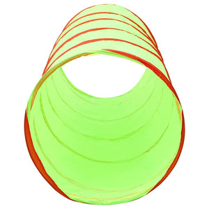 Spieltunnel mit 250 Bällen Grün 175 cm Polyester