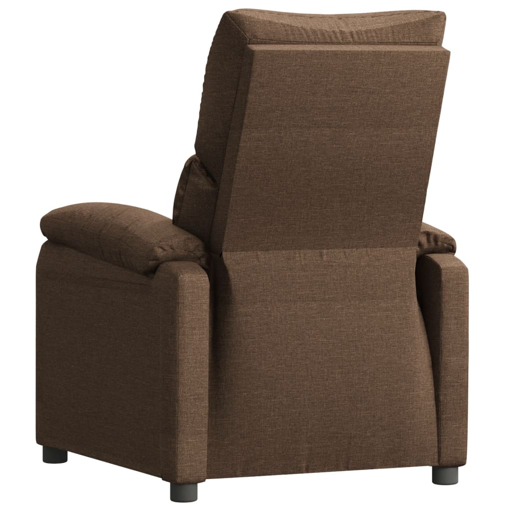 vidaXL Relaxsessel Braun Stoff