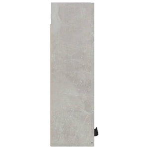 vidaXL Wand-Badschrank Betongrau 32x20x67 cm