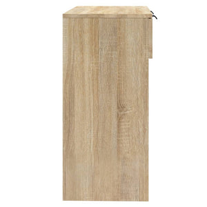 vidaXL Konsolentisch Sonoma-Eiche 90x36x75 cm Holzwerkstoff