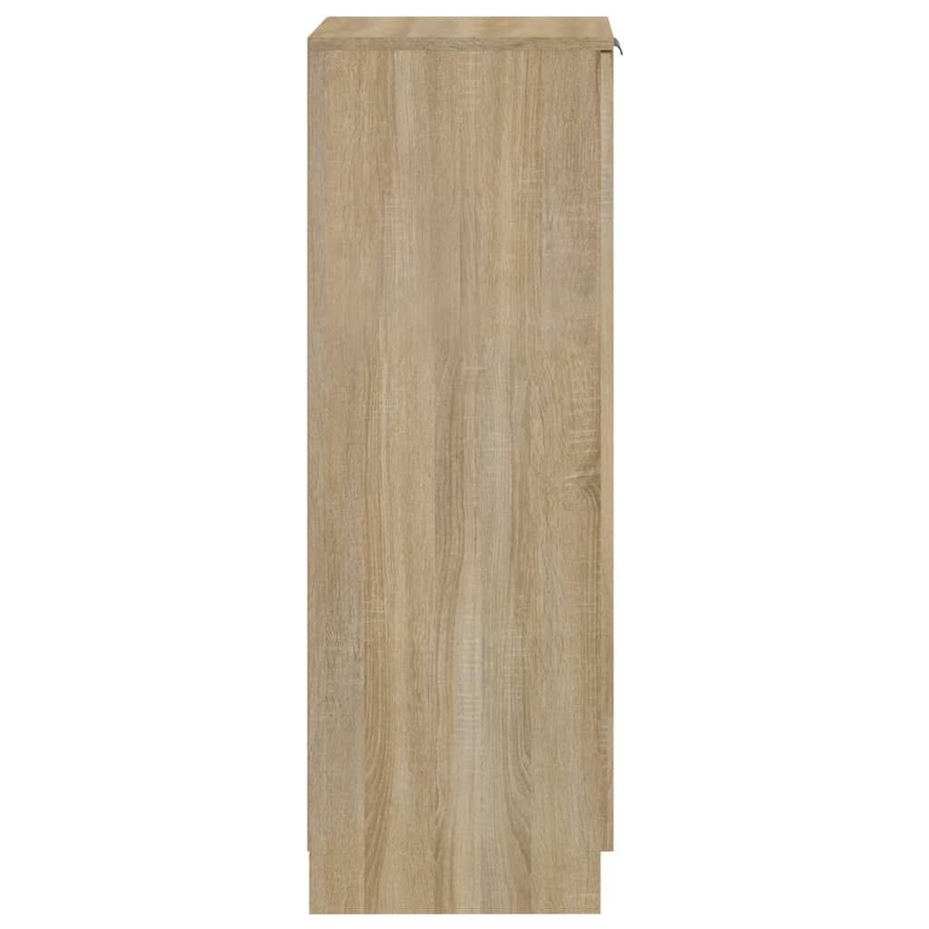 Schuhschrank Sonoma-Eiche 30x35x100 cm Holzwerkstoff