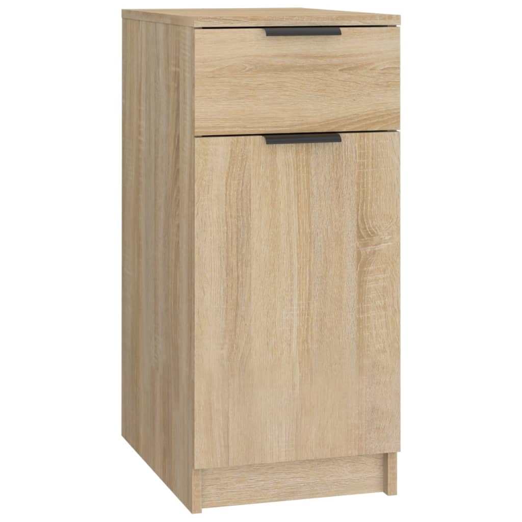 vidaXL Schreibtischschrank Sonoma-Eiche 33,5x50x75 cm Holzwerkstoff