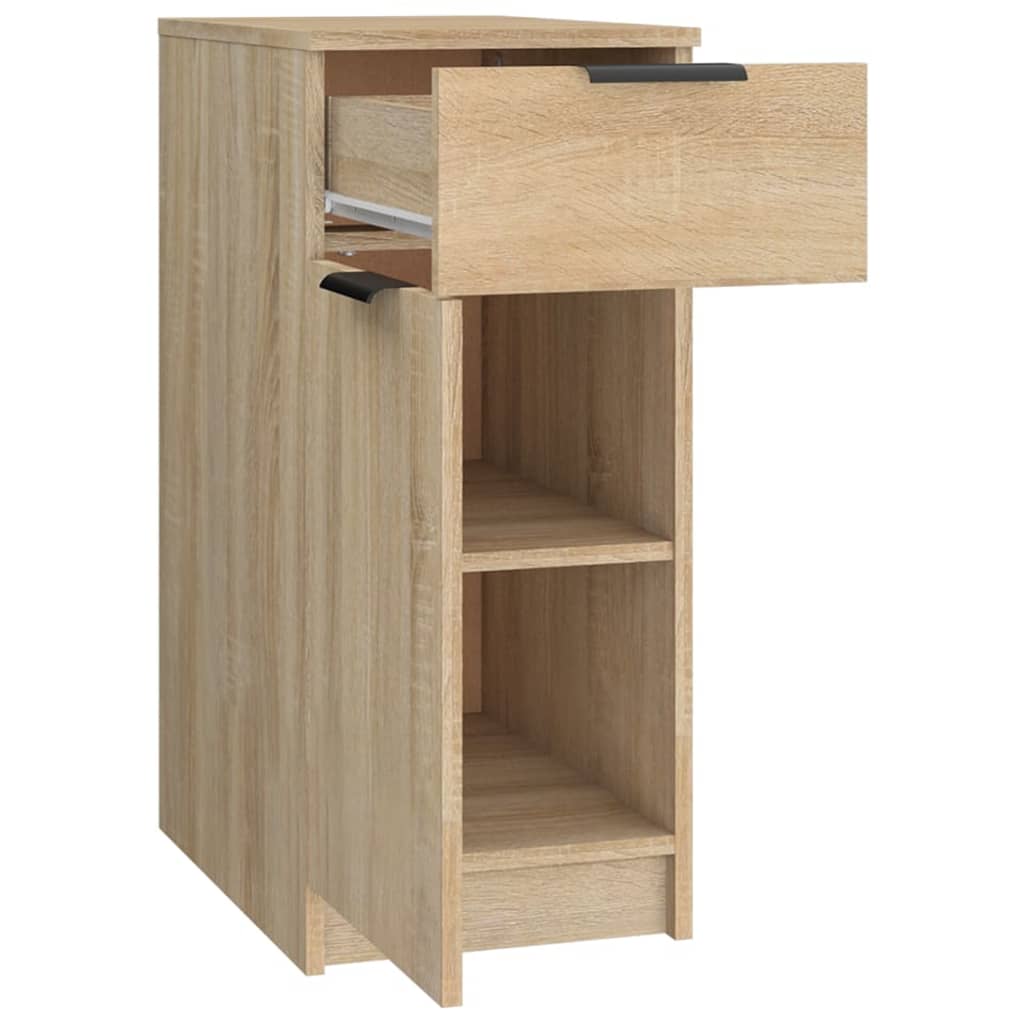 vidaXL Schreibtischschrank Sonoma-Eiche 33,5x50x75 cm Holzwerkstoff