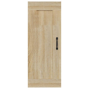 vidaXL Hängeschrank Sonoma-Eiche 35x34x90 cm Holzwerkstoff