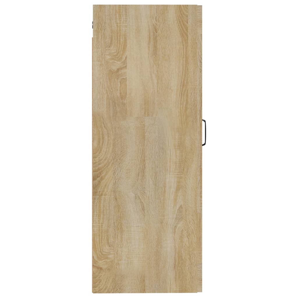 vidaXL Hängeschrank Sonoma-Eiche 35x34x90 cm Holzwerkstoff