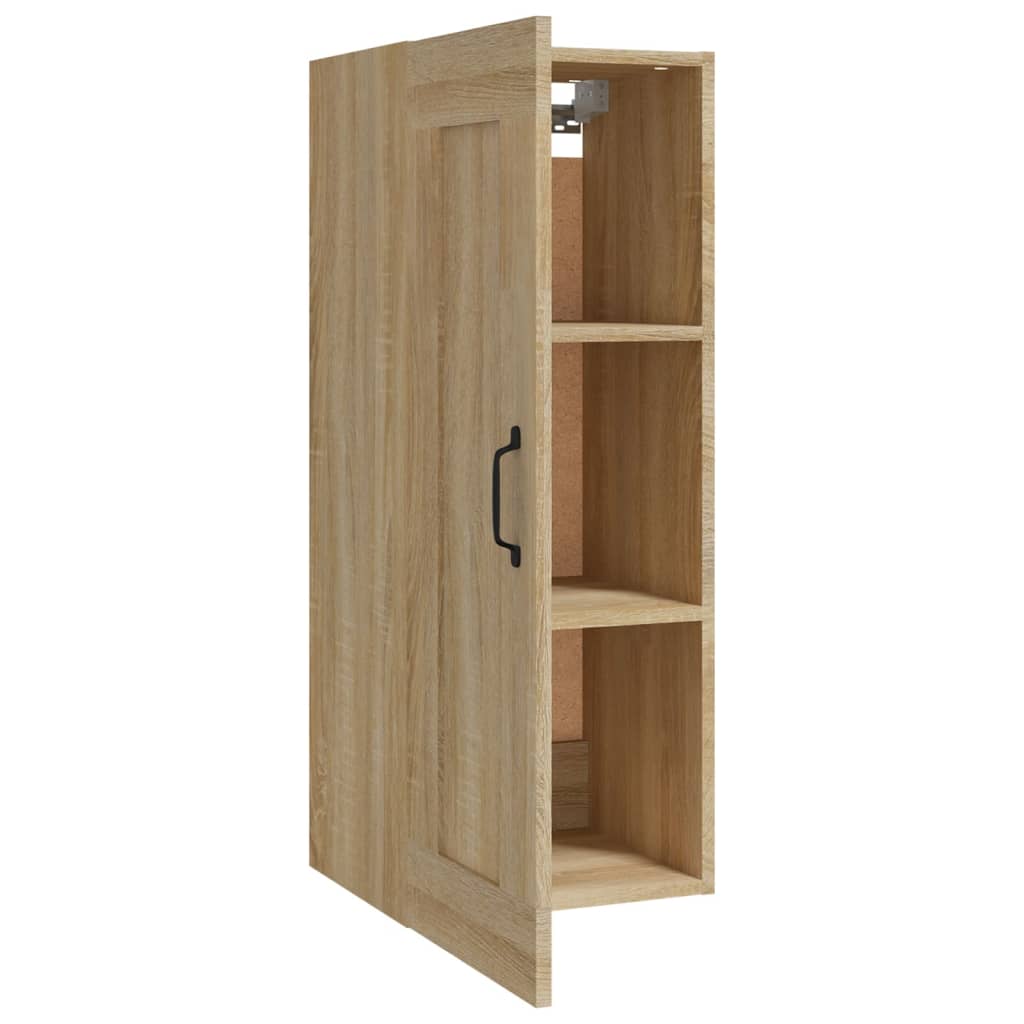 vidaXL Hängeschrank Sonoma-Eiche 35x34x90 cm Holzwerkstoff