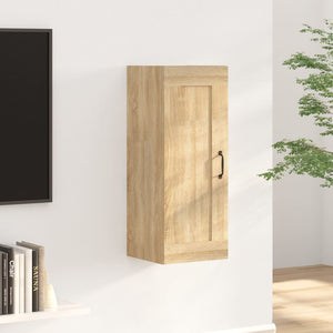 vidaXL Hängeschrank Sonoma-Eiche 35x34x90 cm Holzwerkstoff