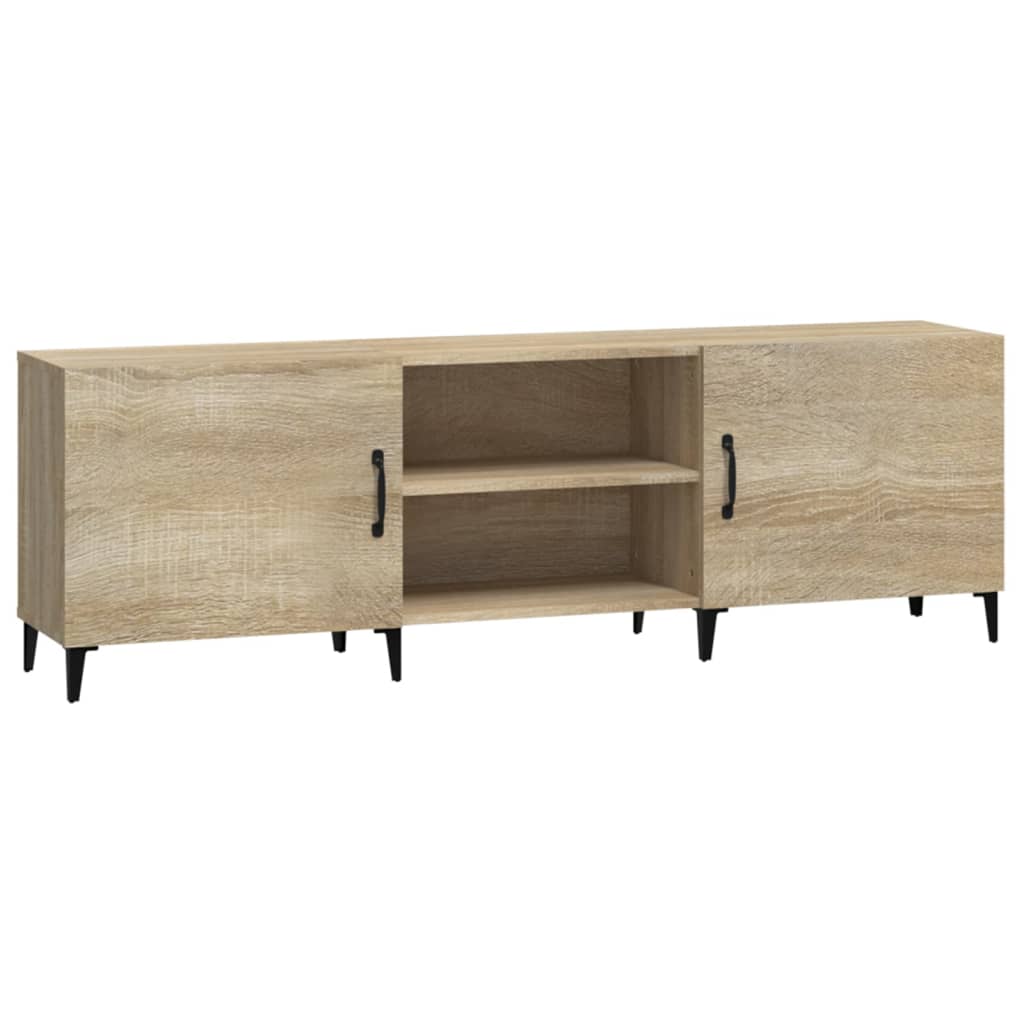 TV-Schrank Sonoma-Eiche 150x30x50 cm Holzwerkstoff Stilecasa