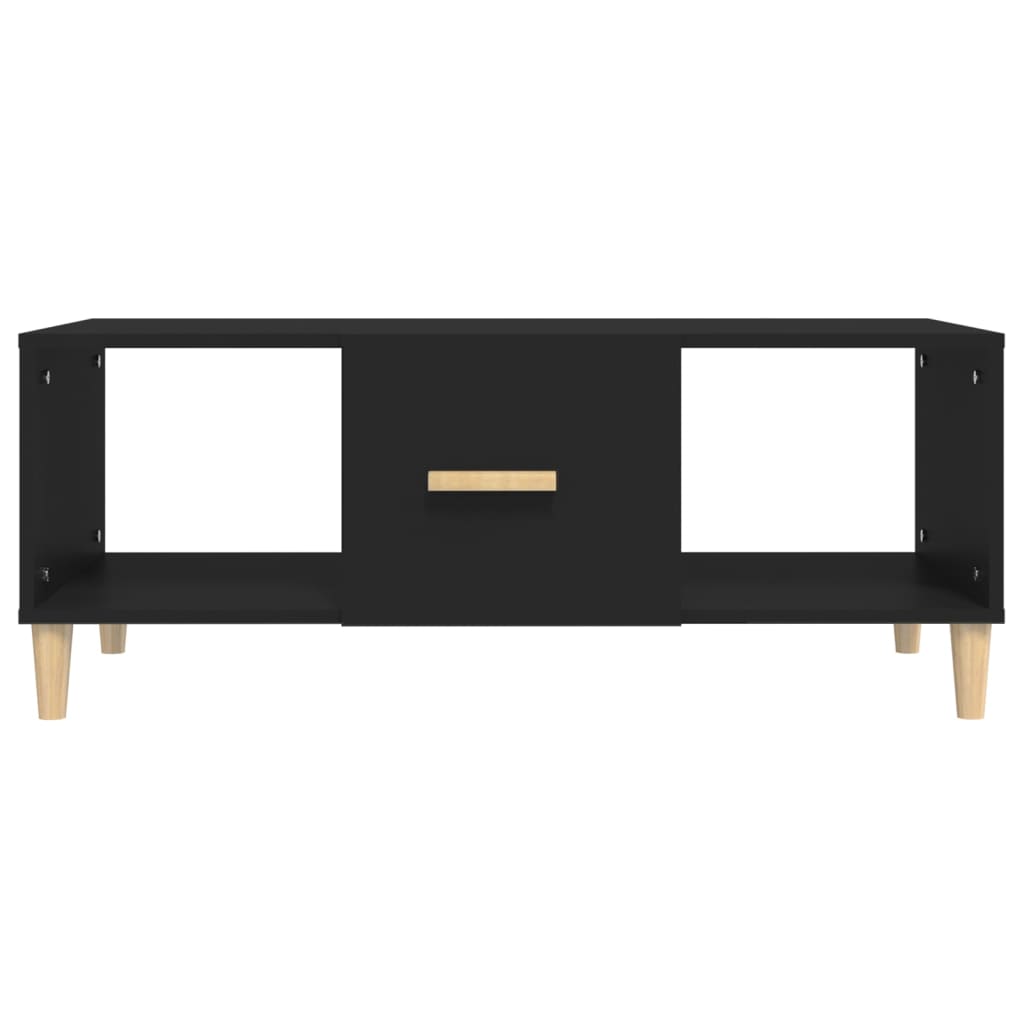 vidaXL Couchtisch Schwarz 102x50x40 cm Holzwerkstoff