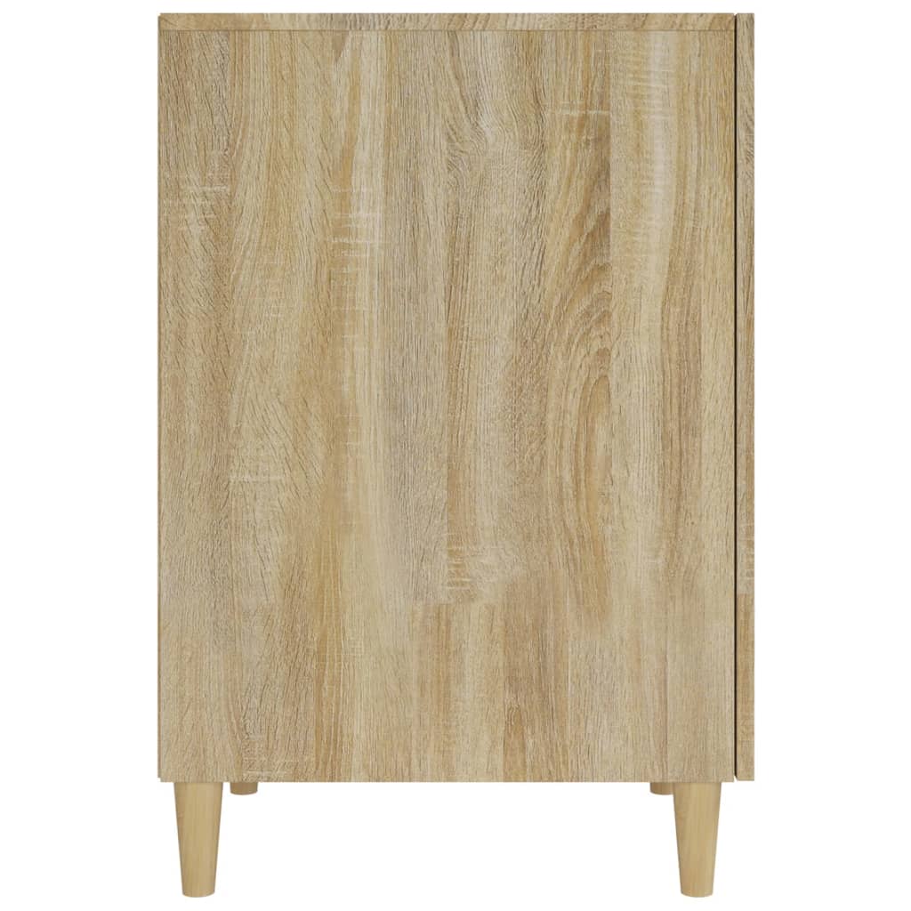 vidaXL Schreibtisch Sonoma-Eiche 140x50x75 cm Holzwerkstoff