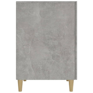 vidaXL Schreibtisch Betongrau 140x50x75 cm Holzwerkstoff