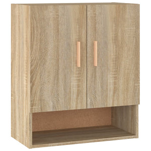 vidaXL Wandschrank Sonoma-Eiche 60x31x70 cm Holzwerkstoff