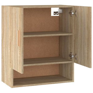 vidaXL Wandschrank Sonoma-Eiche 60x31x70 cm Holzwerkstoff