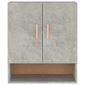 vidaXL Wandschrank Betongrau 60x31x70 cm Holzwerkstoff