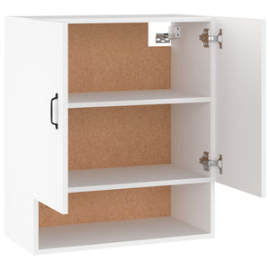 vidaXL Wandschrank Weiß 60x31x70 cm Holzwerkstoff