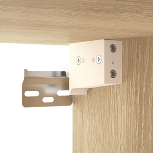 Wandschrank Sonoma-Eiche 60x30x60 cm Holzwerkstoff VIDAXL