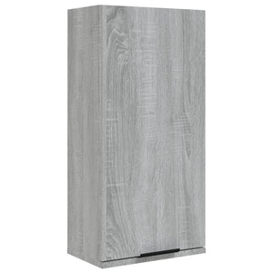 Wand-Badschrank Grau Sonoma 32x20x67 cm Stilecasa