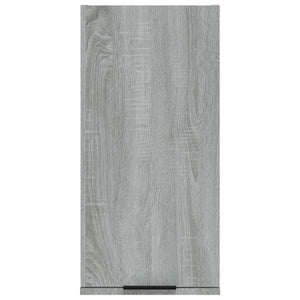 Wand-Badschrank Grau Sonoma 32x20x67 cm Stilecasa