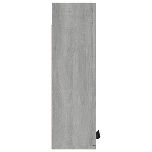 Wand-Badschrank Grau Sonoma 32x20x67 cm Stilecasa