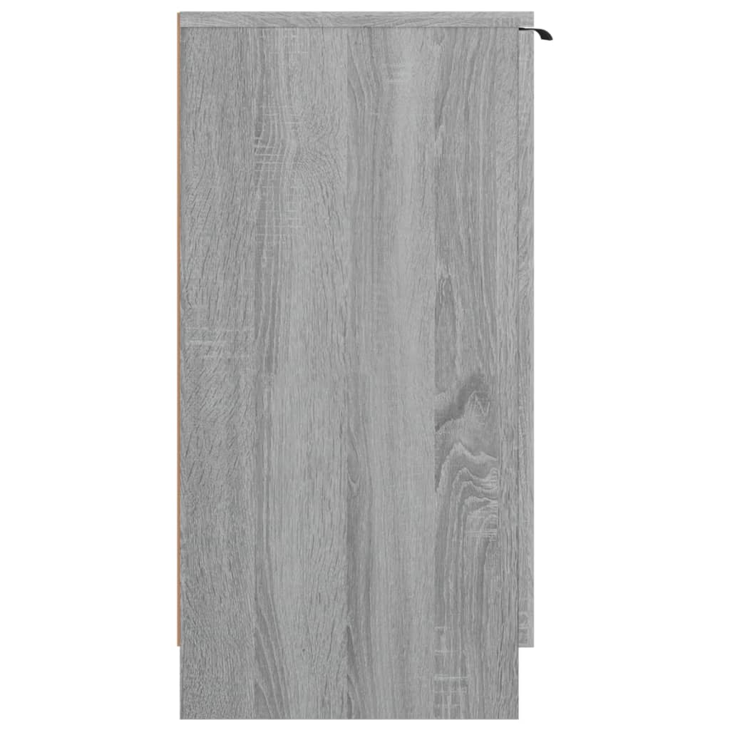 Schuhschrank Grau Sonoma 59x35x70 cm Holzwerkstoff