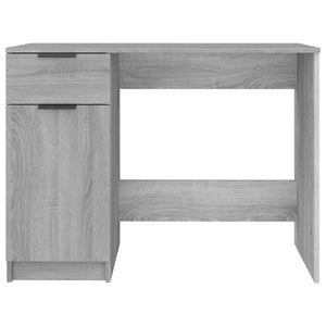 Schreibtisch Grau Sonoma 100x50x75 cm Holzwerkstoff Stilecasa