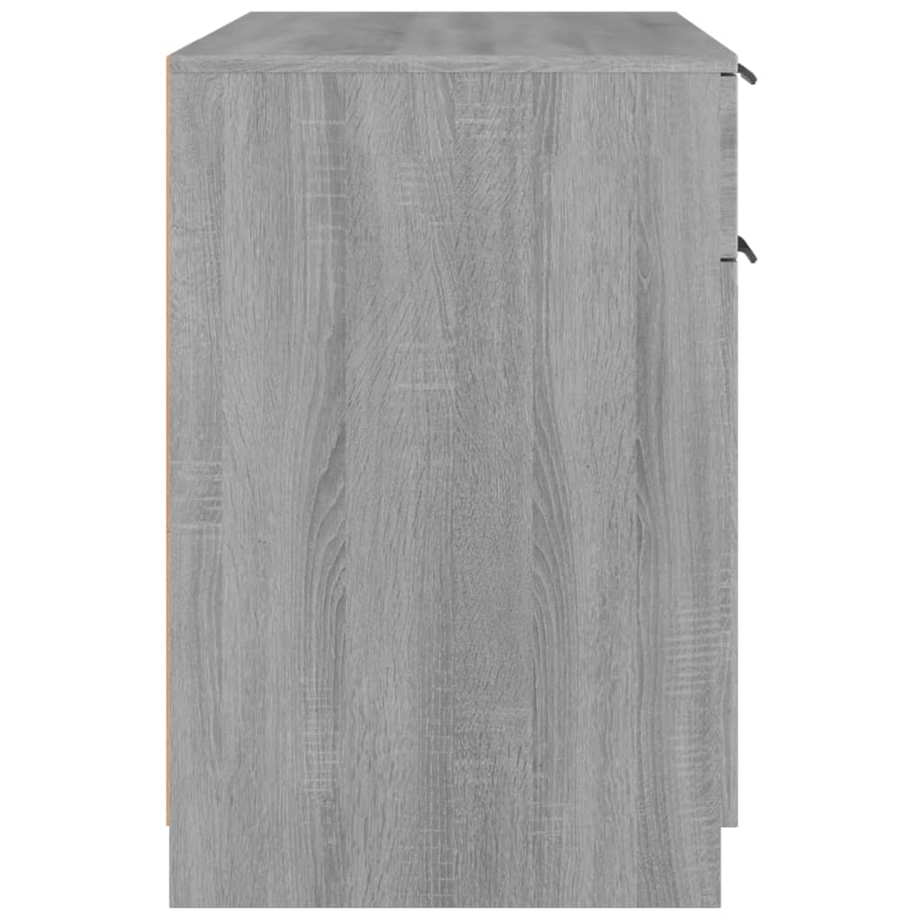 Schreibtisch Grau Sonoma 100x50x75 cm Holzwerkstoff Stilecasa