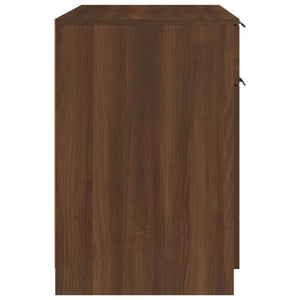 vidaXL Schreibtisch Braun Eichen-Optik 100x50x75 cm Holzwerkstoff