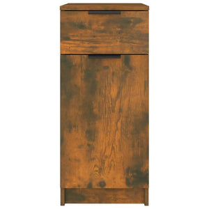 vidaXL Schreibtischschrank Räuchereiche 33,5x50x75 cm Holzwerkstoff