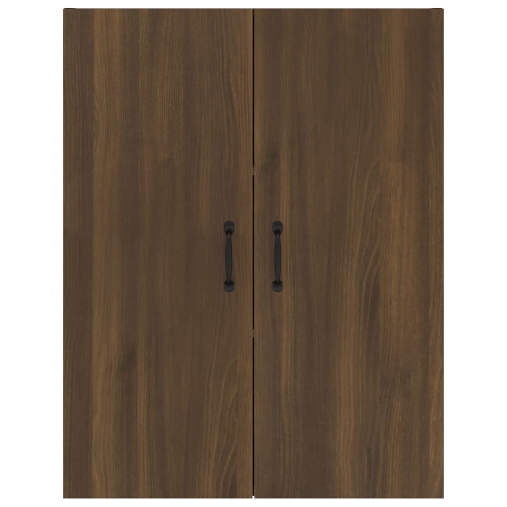 vidaXL Hängeschrank Braun Eichen-Optik 69,5x34x90 cm Holzwerkstoff