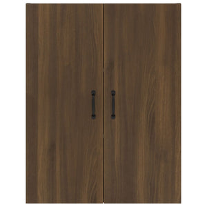 vidaXL Hängeschrank Braun Eichen-Optik 69,5x34x90 cm Holzwerkstoff