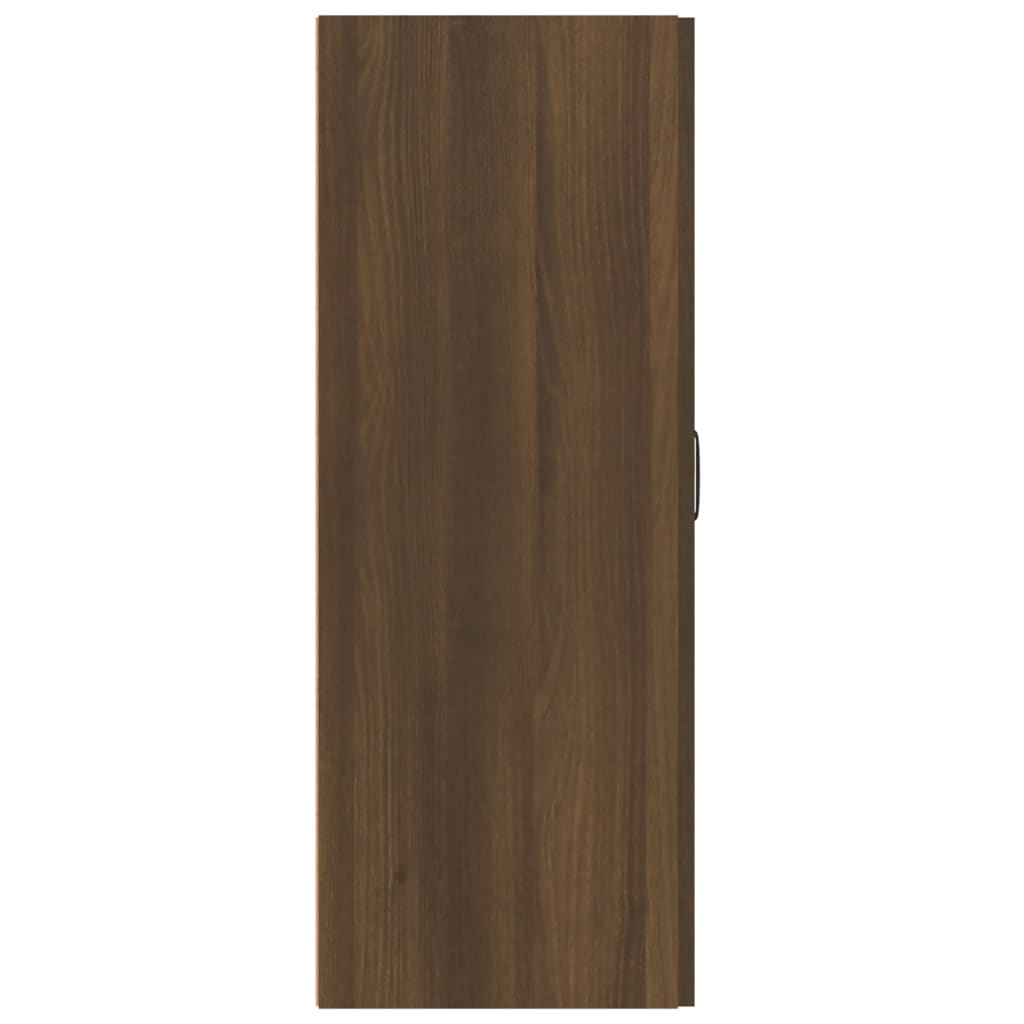 vidaXL Hängeschrank Braun Eichen-Optik 69,5x34x90 cm Holzwerkstoff