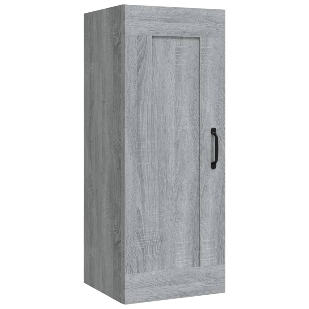 Hängeschrank Grau Sonoma 35x34x90 cm Holzwerkstoff Stilecasa