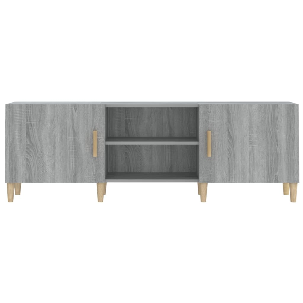 TV-Schrank Grau Sonoma 150x30x50 cm Holzwerkstoff Stilecasa