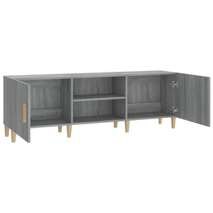 TV-Schrank Grau Sonoma 150x30x50 cm Holzwerkstoff Stilecasa