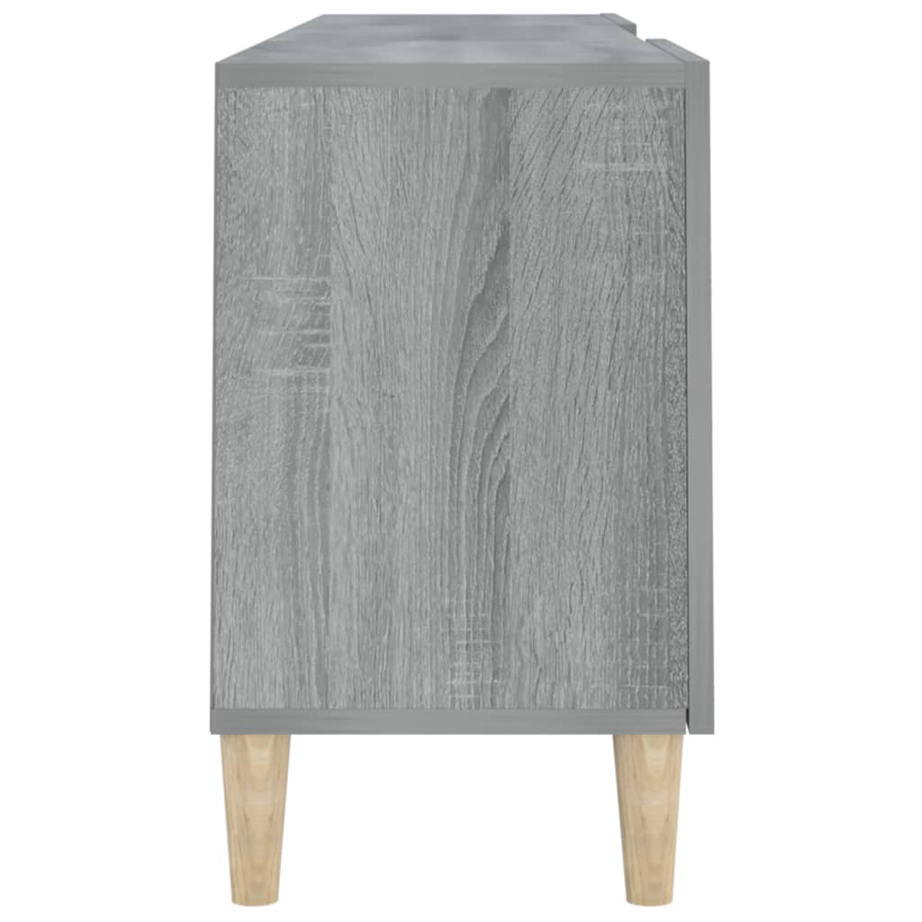 TV-Schrank Grau Sonoma 150x30x50 cm Holzwerkstoff Stilecasa