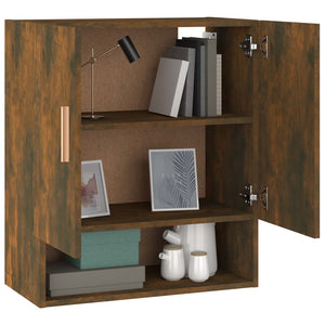 vidaXL Wandschrank Räuchereiche 60x31x70 cm Holzwerkstoff