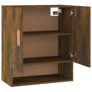 vidaXL Wandschrank Räuchereiche 60x31x70 cm Holzwerkstoff