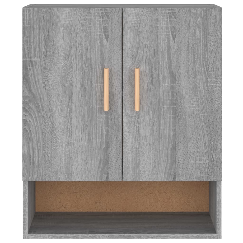 vidaXL Wandschrank Grau Sonoma 60x31x70 cm Holzwerkstoff